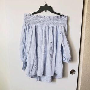 Off the shoulder blouse